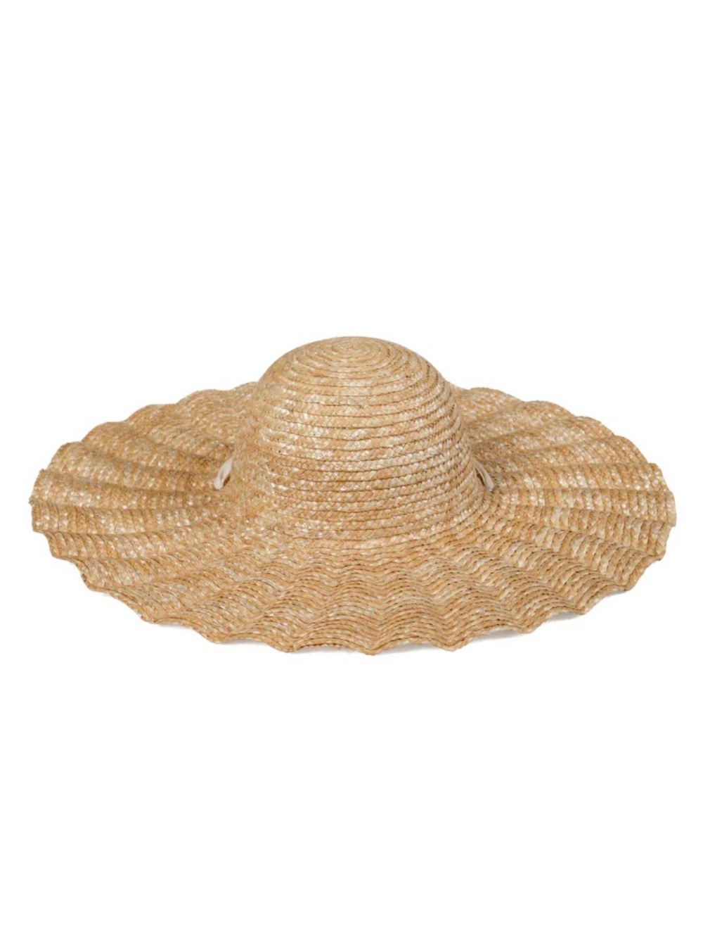 Lack of Color Scalloped straw hat size M (new without tags) - Picture 12 of 12